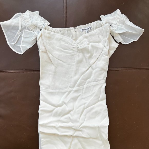 Reformation Butterfly Dress | Ivory🎉SALE 🎀 NEW - Picture 11 of 15